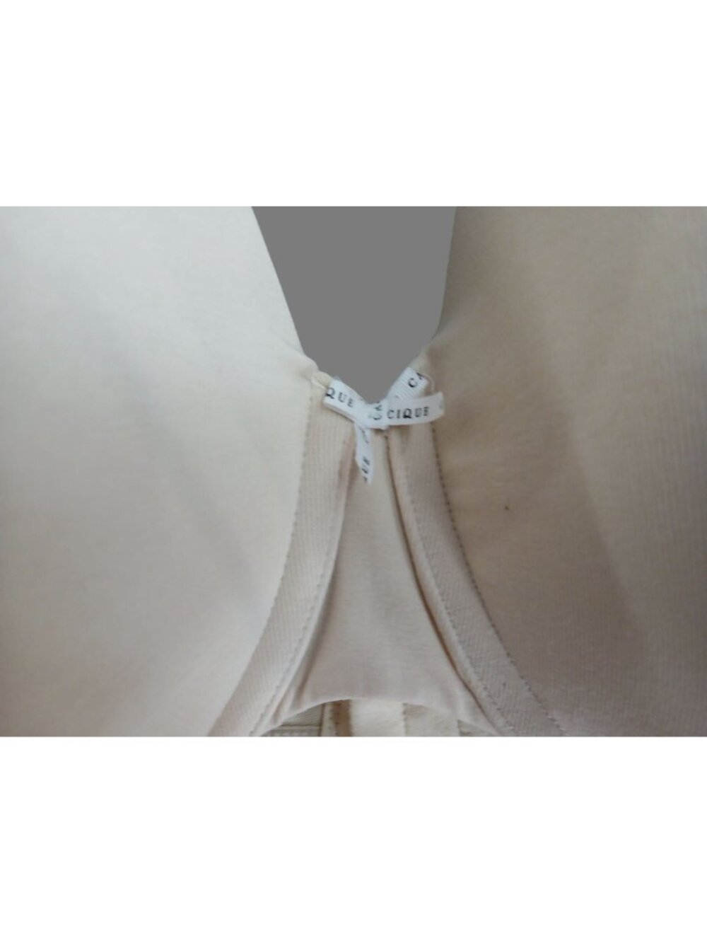 Cacique Womens Beige Full Coverage Bra 46DDD Lightly Lined T Shirt Padded 4932 - Picture 3 of 11